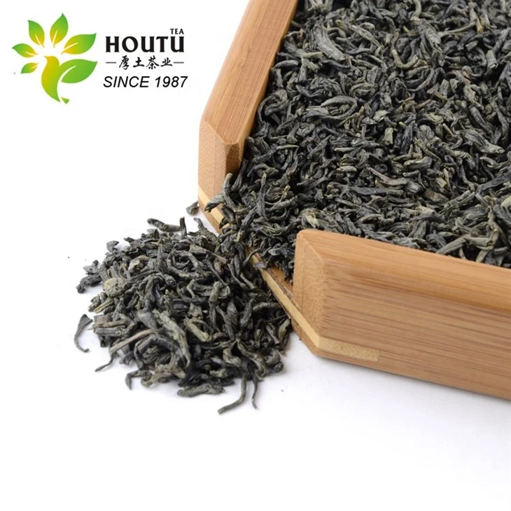 Green Tea Leaves Loose in bulk or package chunmee tea to Mali factory