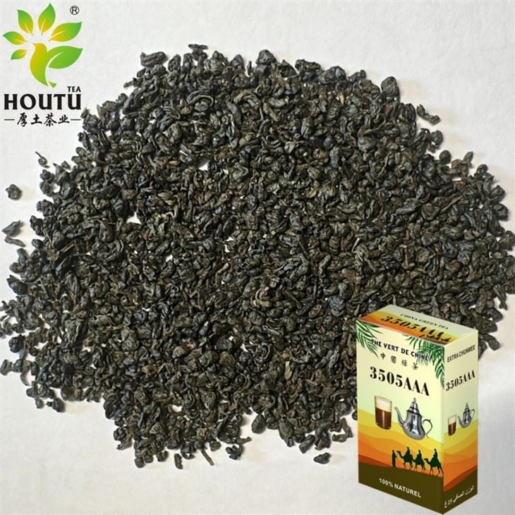 Atay 3505 Grade Gunpowder Tea Factory Wholesale For Coast Ivory