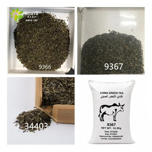 Thé Vert pour Tchad et Cameroun Premium Chunmee Tea Wholesale Bulk Packing